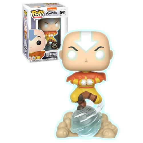 Aang on AirScooter Avatar State Funko Pop