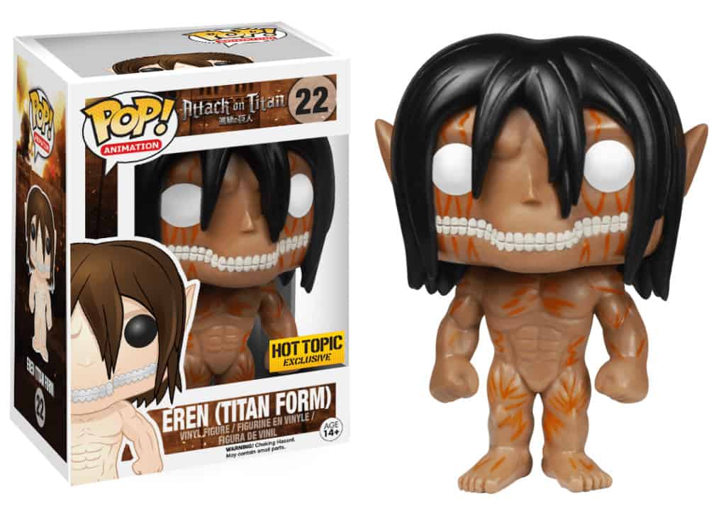 attack on titan vaulted funko pop