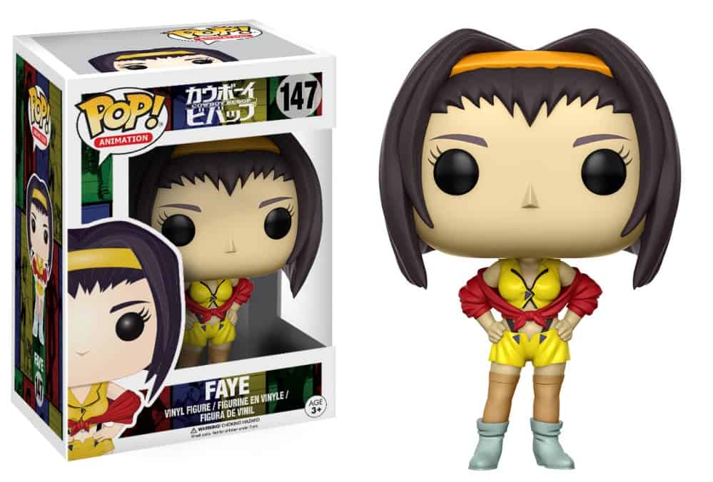 Cowboy Bebop Faye Vaulted Funko Pop