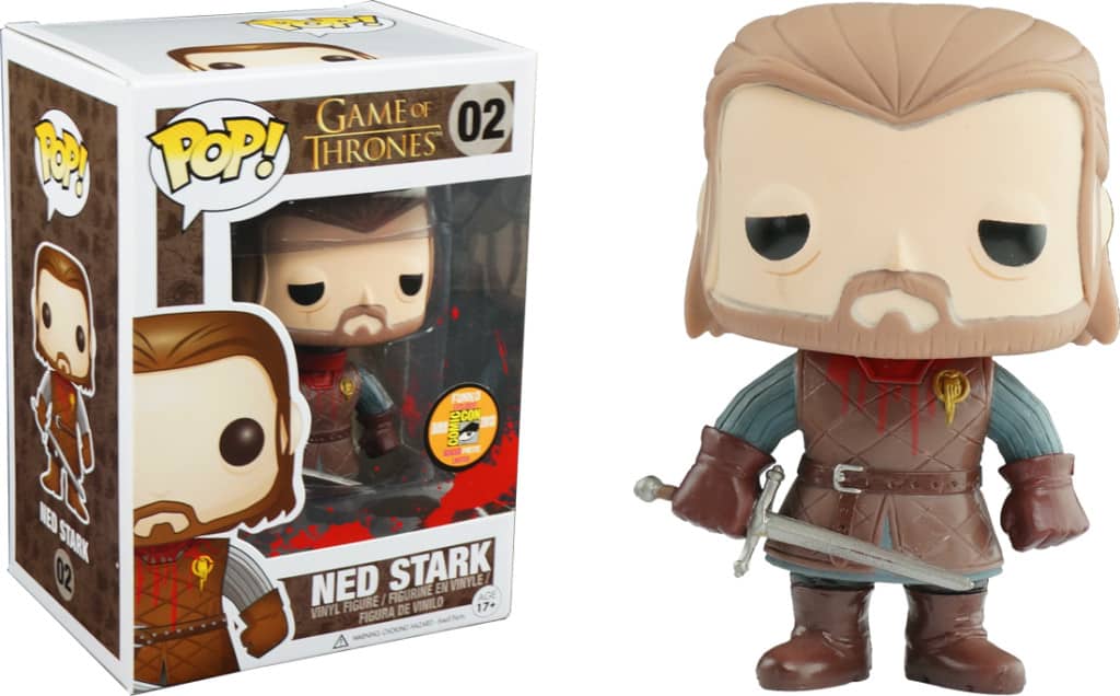 Ned Stark Comic Con Most Expensive Funko