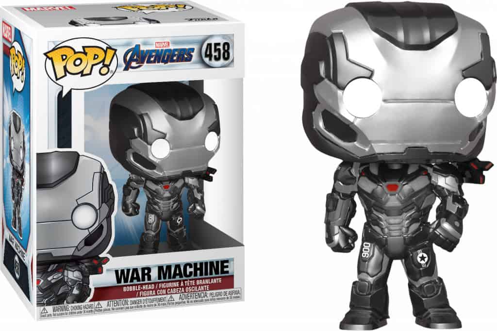 War Machine Funko Pops Avengers