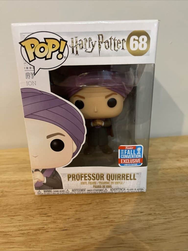 Vaulted Harry Potter Professor Quierrell Funko Pop