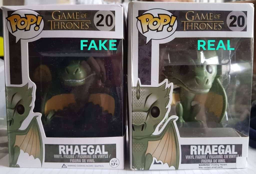 Funko Pop Real vs Fake