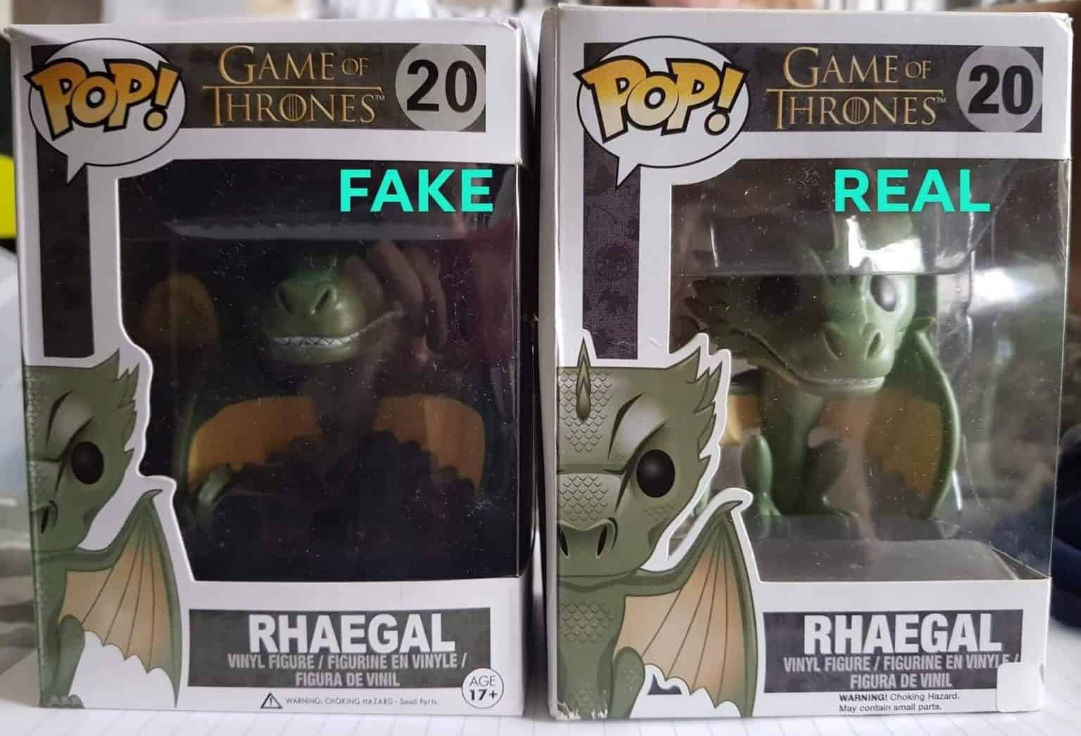 how can you tell if a funko pop is fake