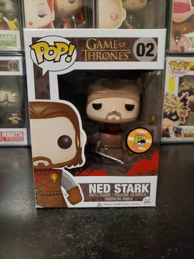 Game of Thrones Ned Stark Headless Rare Funko Pop