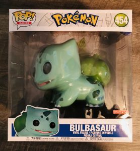 metallic bulbasaur funko pop 10 inch