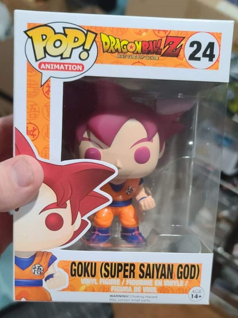 Funko Pop Super Saiyan God Goku Dragon Ball Z 2015  