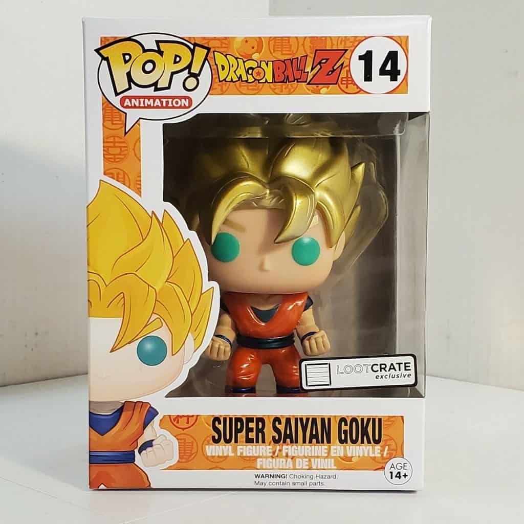 rare dragon ball z pop vinyl