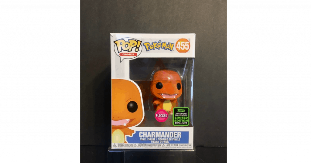 Charmander Flocked Pop