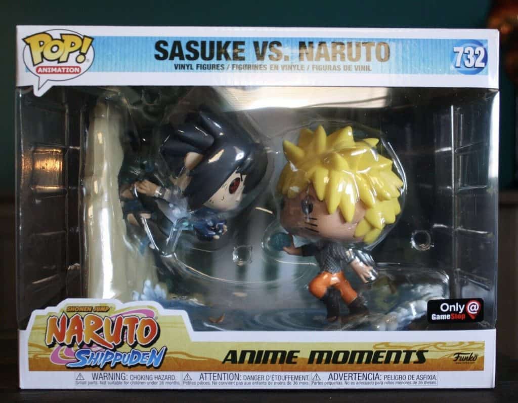 Naruto vs. Sasuke Moment GameStop Funko Pop