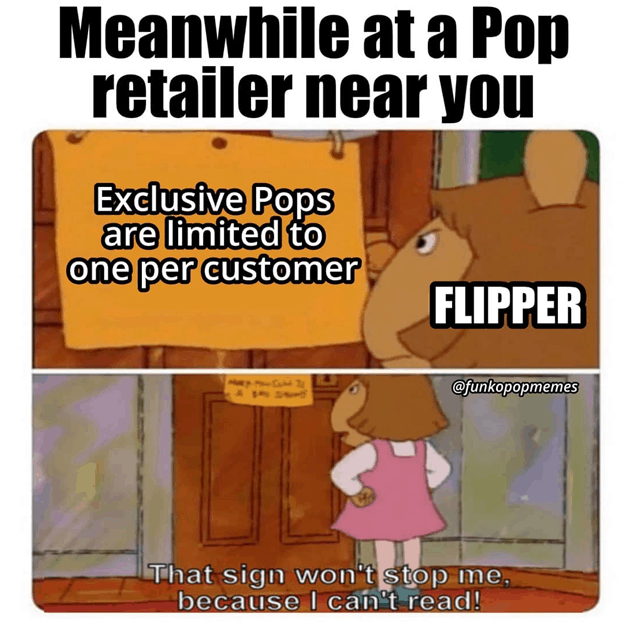 Funko Pop Retail Meme
