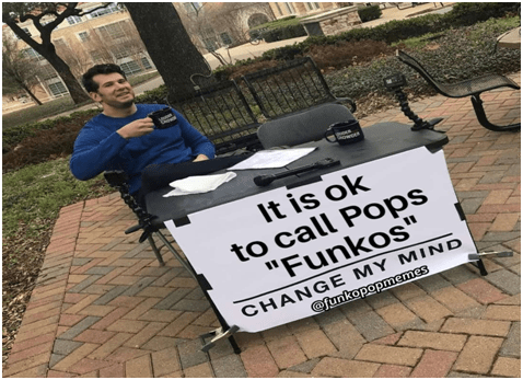 it's okay to call funko pops