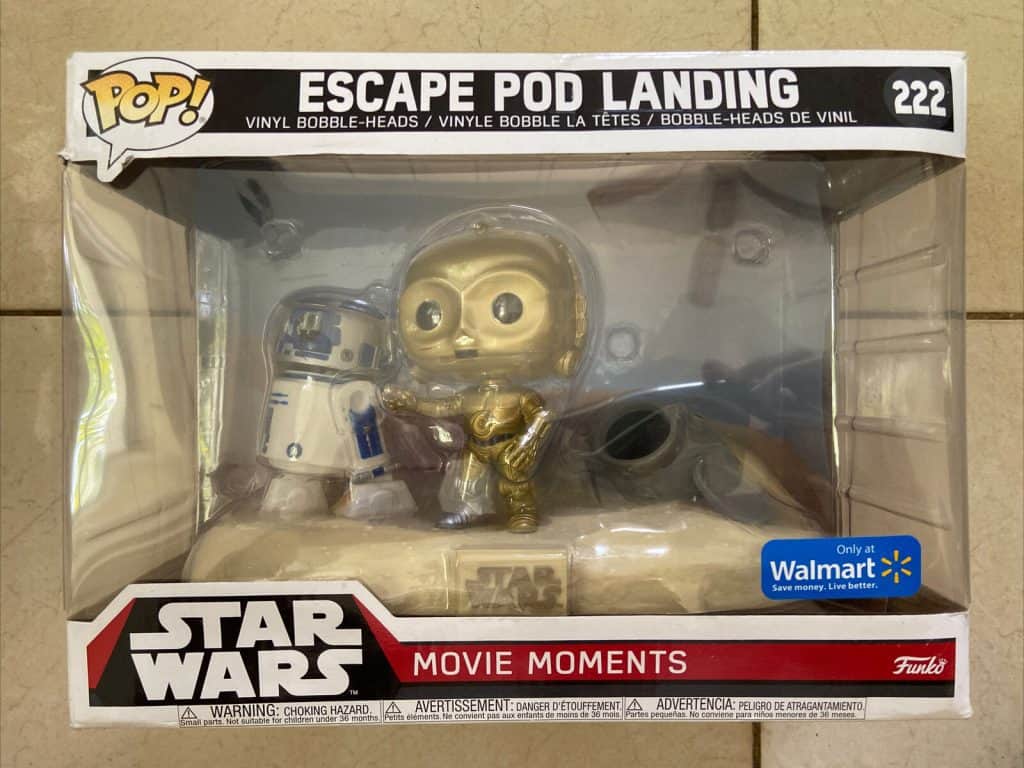 Escape POD Landing 222 Funko Pop Star Wars Movie Moments Walmart Exclusive 