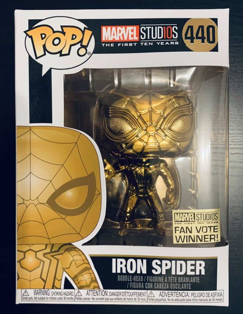 Iron Man Spider Chrome