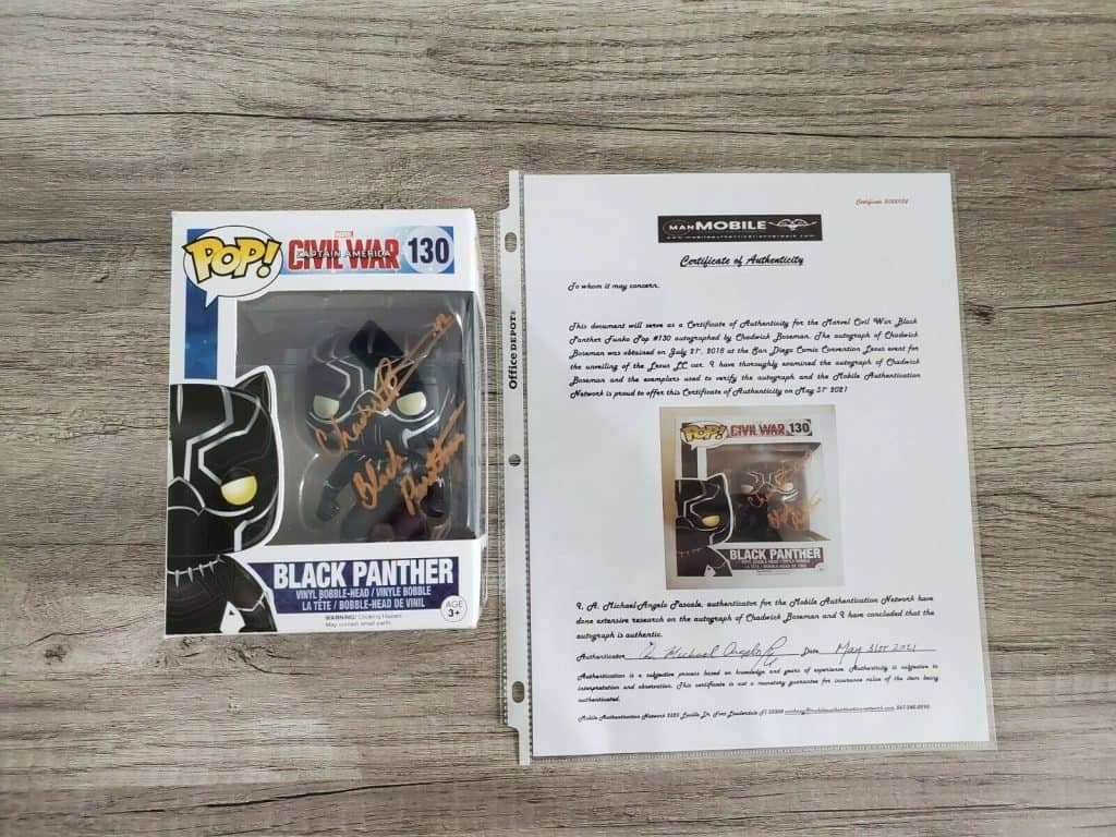 Panther-Autographed Funko