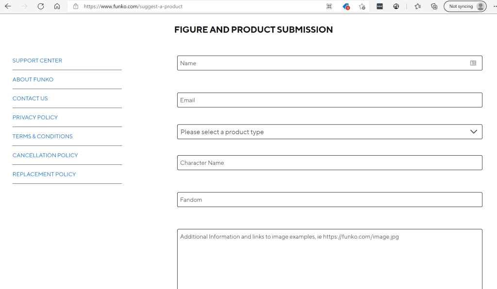 Suggesting Funko Products or Figures