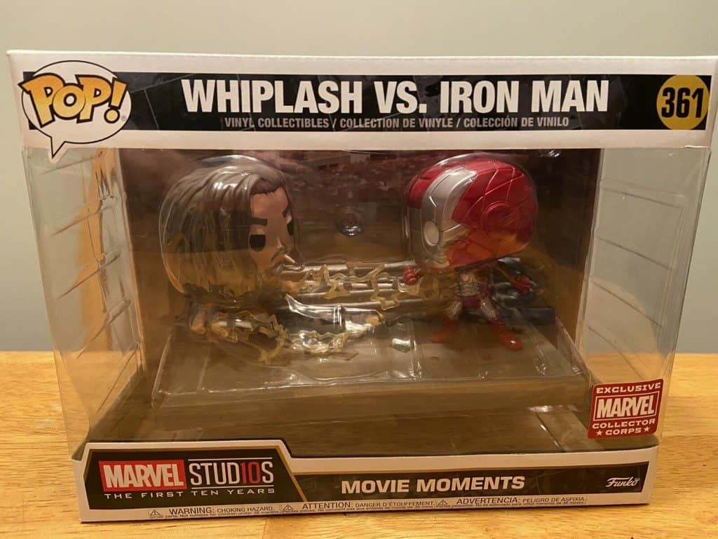 Whiplash vs Iron Man Pop Review