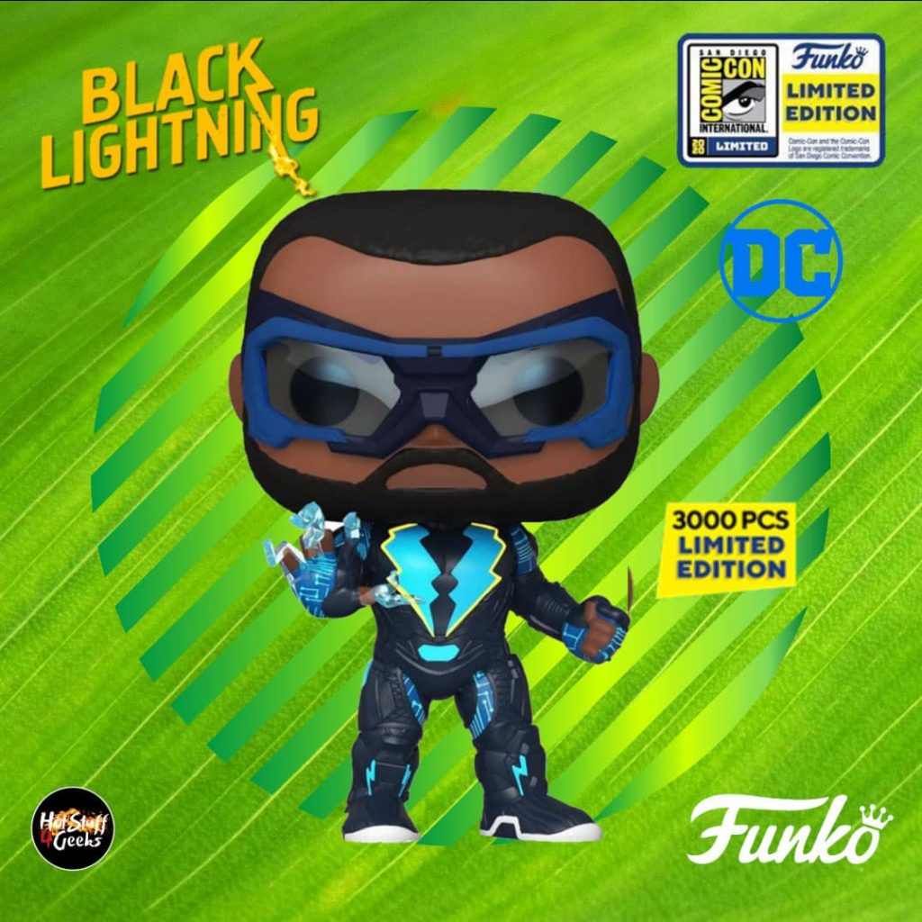 BlackLighting Funko Pop Review Concept Art