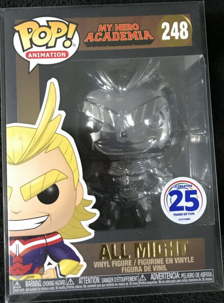 All Might Funko - Funimation 20th Anniversary Funko Pop 