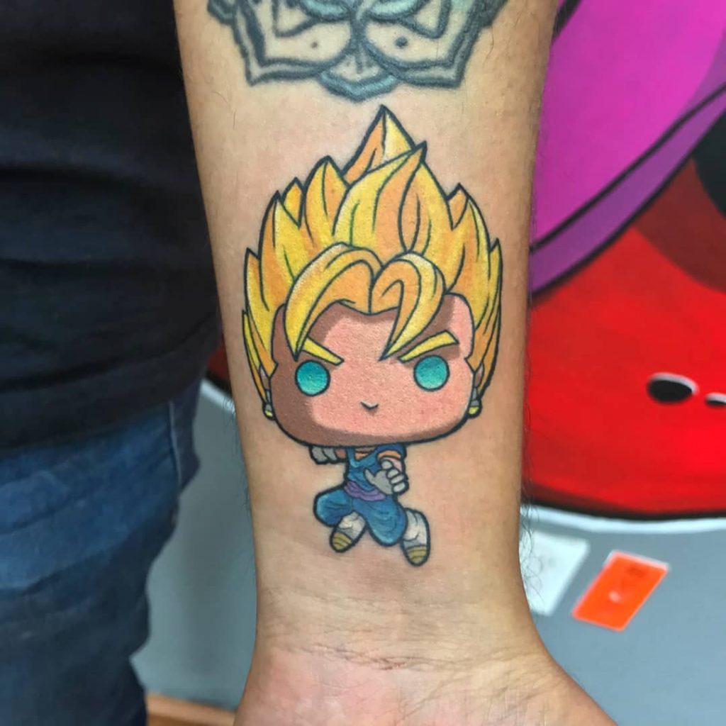 Dragon Ball Z Funko Pop Tattoo