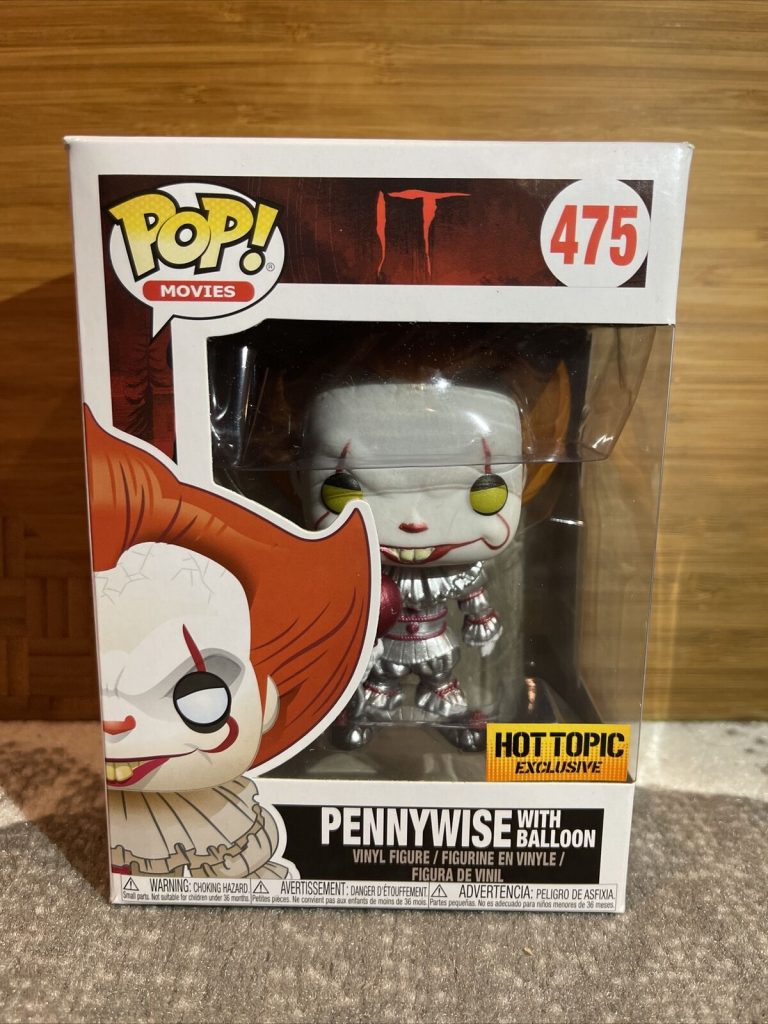 IT Pennywise with balloon Metallic Funko