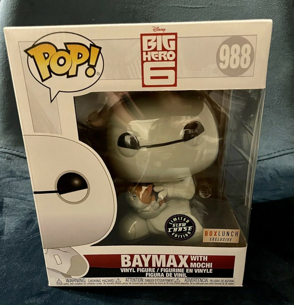 Baymax With Mochi Chase Pop