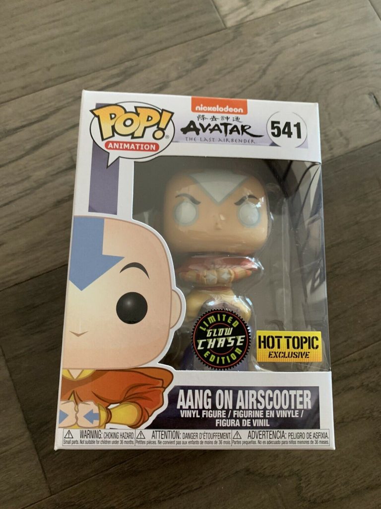 Avatar Aang on Airscooter