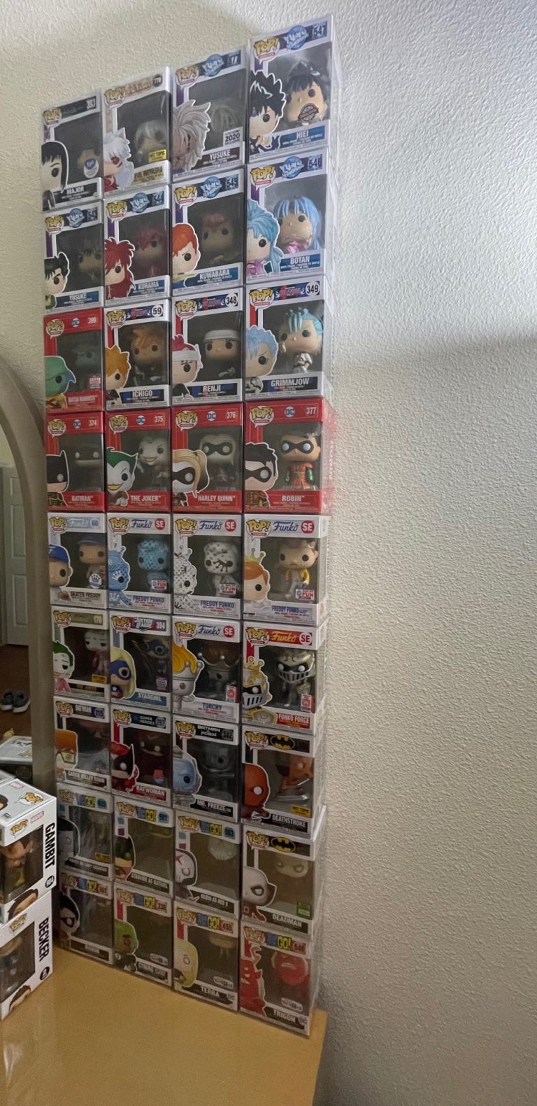 How To Stack Funko Pops with Pop Protectors Collector's Guide