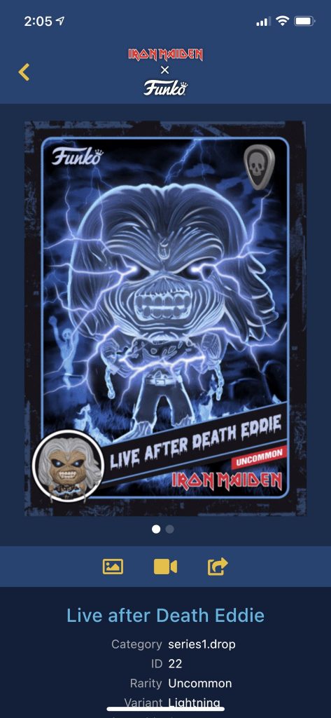 nft iron maiden