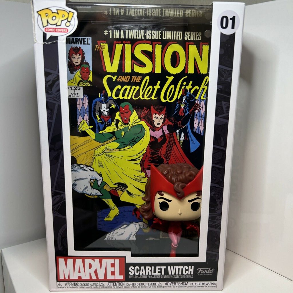Scarelet Witch Funko Pop Comic Cover