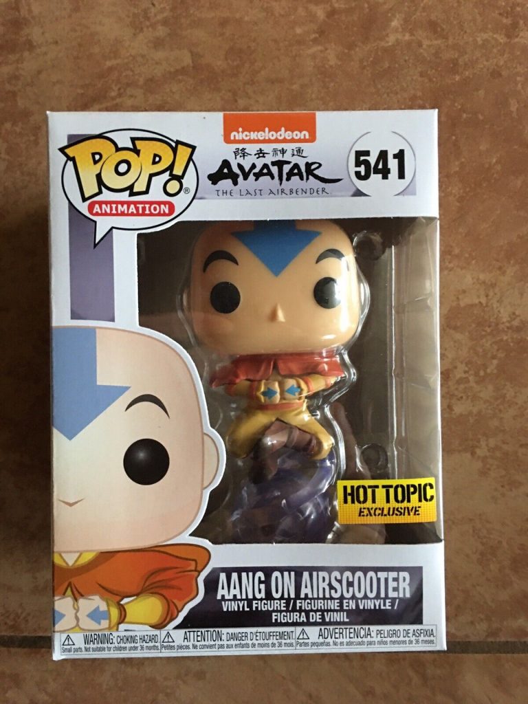 Aang on Airscooter Hot Topic Exclusive Funko