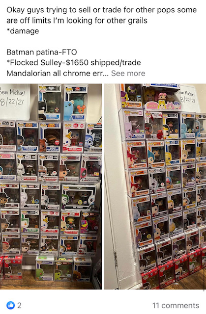 Facebook Funko Trade Group